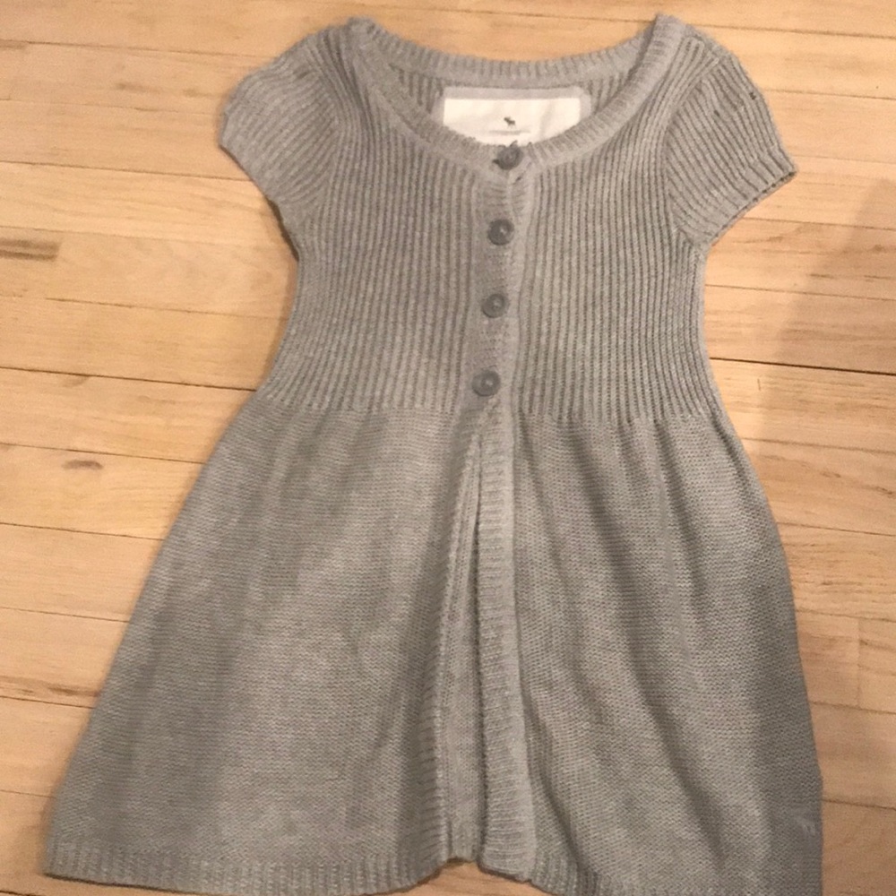 Abercrombie cap sleeve cardigan sweater